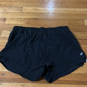 Asics Black Athletic Shorts